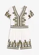 Jumpsuit met linnen, bonprix