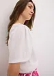 Shirt van gestructureerde crêpe, bonprix