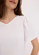 Shirt van gestructureerde crêpe, bonprix