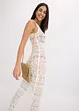 Maxi jurk in gehaakte look, bonprix