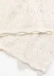 Slip-on broek met met gebreid ajour-patroon, bonprix