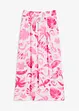 Maxi rok gedessineerd van gestructureerde viscose, bonprix