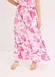 Maxi rok gedessineerd van gestructureerde viscose, bonprix