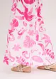 Maxi rok gedessineerd van gestructureerde viscose, bonprix