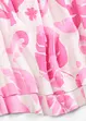 Maxi rok gedessineerd van gestructureerde viscose, bonprix