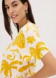 One-shoulder blouse van gestructureerde viscose, bonprix