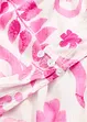 Blousetop met halternek van gestructureerde viscose, bonprix