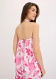 Blousetop met halternek van gestructureerde viscose, bonprix