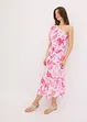 One shoulder jurk van gestructureerde viscose, bonprix