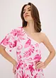 One shoulder jurk van gestructureerde viscose, bonprix