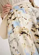 Bermuda met viscose en bandplooien, bonprix