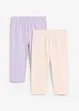 Capri legging van elastisch biologisch katoen (set van 2), bonprix