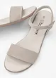 Sandalen van leer, bonprix