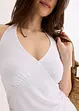 Top met halternek en diep decolleté, bonprix