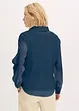 Transparante blouse met structuur, bonprix