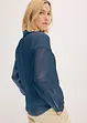 Transparante blouse met structuur, bonprix