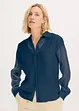 Transparante blouse met structuur, bonprix