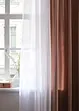 Transparant, effen gordijn (1 stuk), bonprix