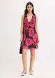Jersey jurk met mesh, bonprix