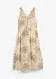 Midi jurk van ramie, bonprix