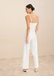 Jumpsuit met kant en spaghettibandjes, bonprix