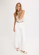 Cropped gebreide top met gedraaide zoom, bonprix