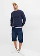 Cargo jeans bermuda, relaxed fit, bonprix