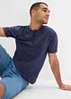 Henley shirt van puur katoen, korte mouw, bonprix