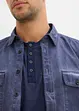 Henley shirt van puur katoen, korte mouw, bonprix