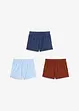 Baby short van biologisch katoen (set van 3), bonprix