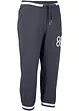 3/4 joggingbroek in een katoen-wolmix, bonprix