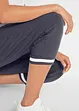 3/4 joggingbroek in een katoen-wolmix, bonprix
