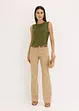 Stretch broek, bootcut, bonprix