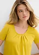Longshirt met viscose, bonprix