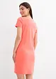 Jersey jurk met biologisch katoen en stretch, bonprix