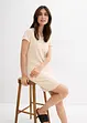 Jersey jurk met biologisch katoen en stretch, bonprix