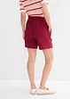 Paperbag short met linnen, bonprix