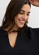 Oversized blouse van mousseline, bonprix