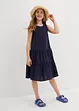 Meisjes midi jurk van mousseline, bonprix