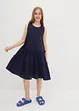 Meisjes midi jurk van mousseline, bonprix