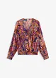 Gedessineerde blouse van chiffon, bonprix