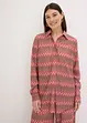 Lange blouse in gehaakte look, bonprix