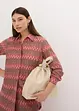 Lange blouse in gehaakte look, bonprix