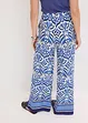 Gedessineerde jersey broek van een zachte viscosemix, bonprix