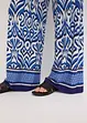 Gedessineerde jersey broek van een zachte viscosemix, bonprix