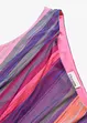 One shoulder jurk van softe mesh, bonprix