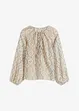 Gedessineerde tuniekblouse van een fijne viscosemix, bonprix