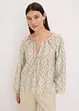 Gedessineerde tuniekblouse van een fijne viscosemix, bonprix