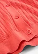 Ajour-vest met linnen, bonprix