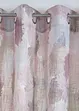 Gordijn van gerecycled polyester met print (1 stuk), bonprix